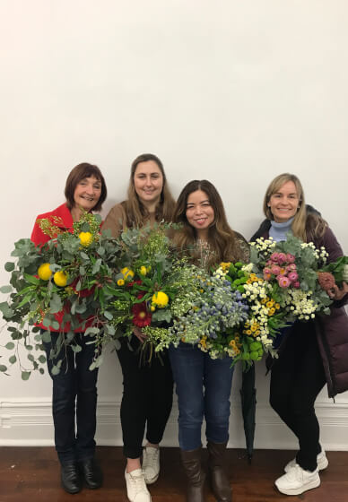Market Trip with Bouquet Skills Workshop