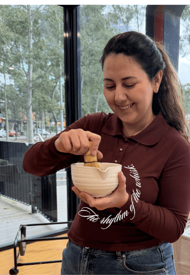 Matcha and Ceramic Painting Experience