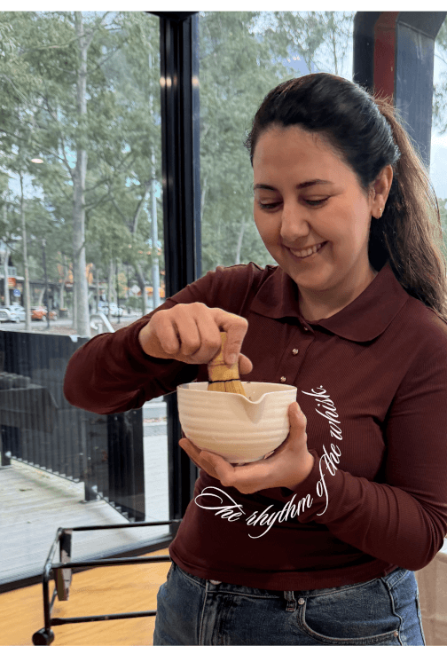 Matcha and Ceramic Painting Experience