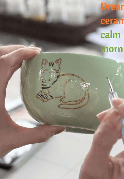 Matcha and Ceramic Painting Experience