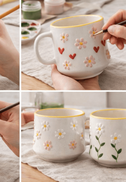 Matcha and Ceramic Painting Experience