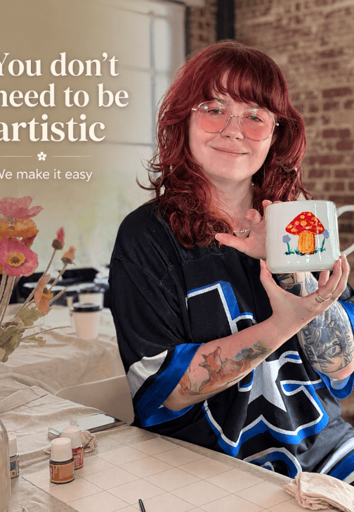 Matcha and Ceramic Painting Workshop