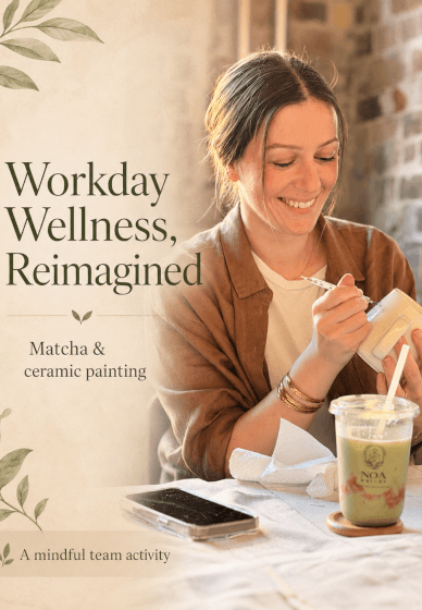 Matcha and Ceramic Painting Workshop