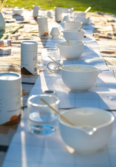 Matcha and Ceramic Painting Workshop