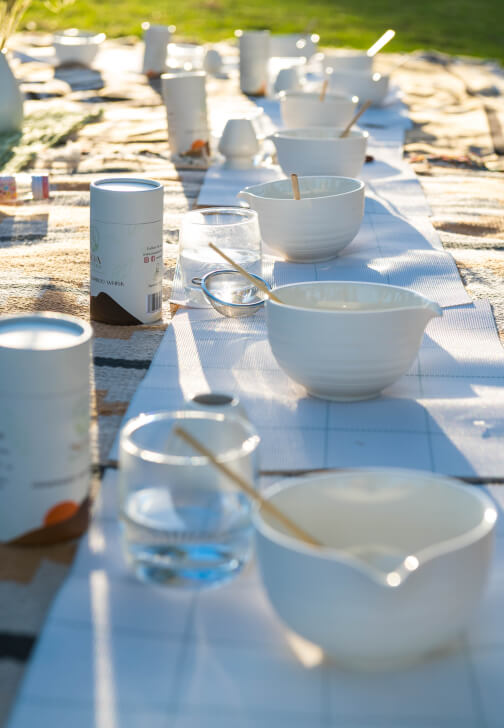 Matcha and Ceramic Painting Workshop