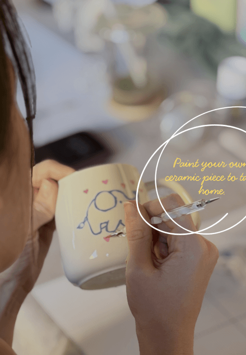 Matcha and Ceramic Painting Workshop