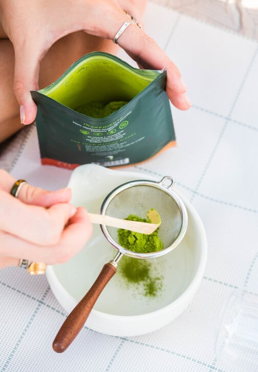 Matcha and Ceramic Painting Workshop