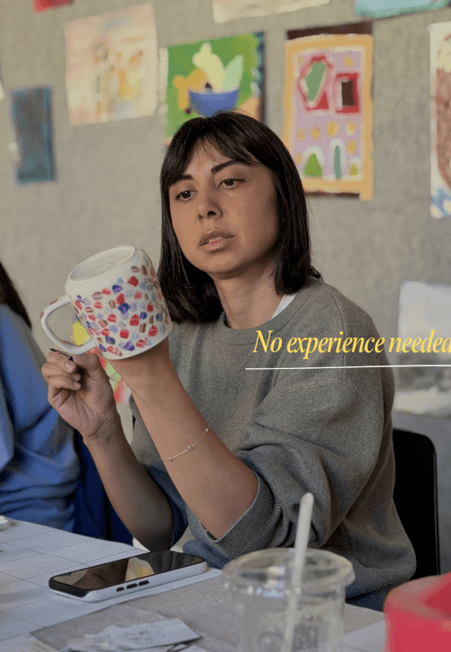 Matcha and Ceramic Painting Workshop