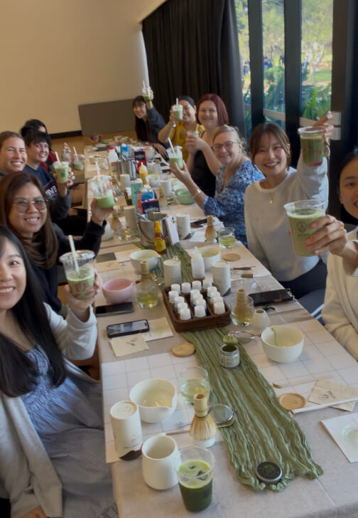 Matcha and Ceramic Painting Workshop