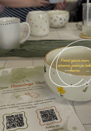 Matcha and Ceramic Painting Workshop