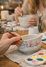 Matcha and Ceramic Painting Workshop: Sunshine Coast