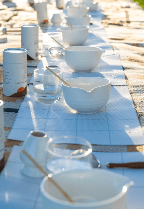 Matcha and Ceramic Painting Workshop