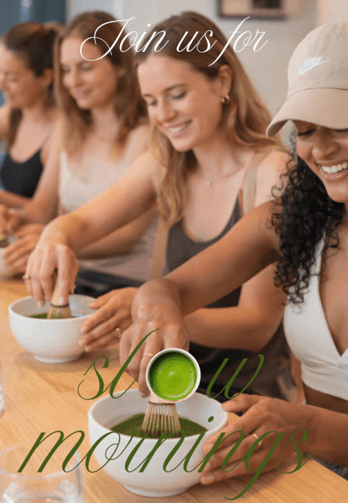 Matcha and Ceramic Painting Workshop