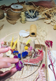 Meadow - Floral Wall Hanging Workshop