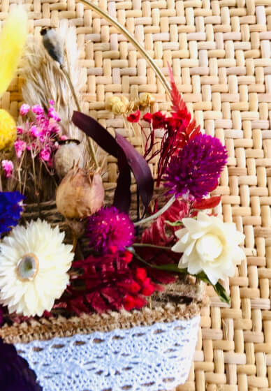 Meadow - Floral Wall Hanging Workshop