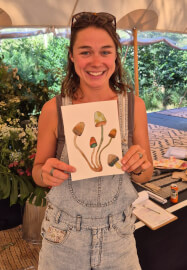 Medicinal Mushroom Art Workshop for Stress Support