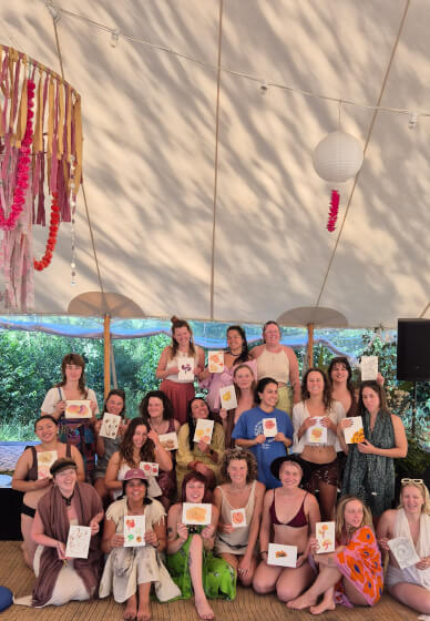 Medicinal Mushroom Art Workshop for Stress Support