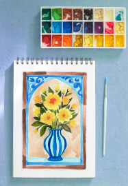 Mediterranean Inspired Watercolour Workshop