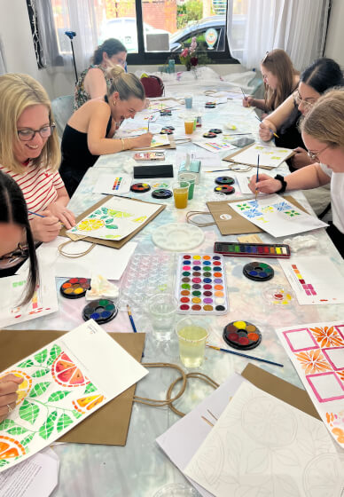 Mediterranean Inspired Watercolour Workshop