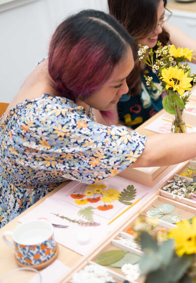 Melbourne Pressed Flower Framing Class