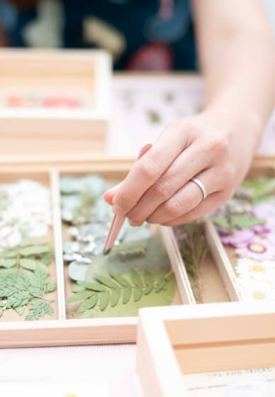 Melbourne Pressed Flower Framing Class