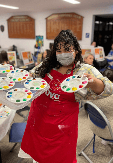 Melbourne's Pop-Up Paint and Sip Experiences