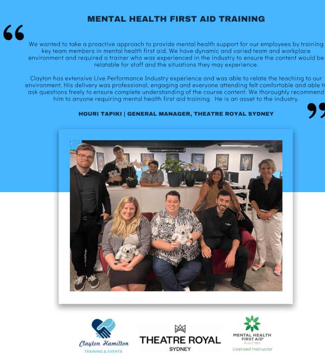 Mental Health First Aid Course