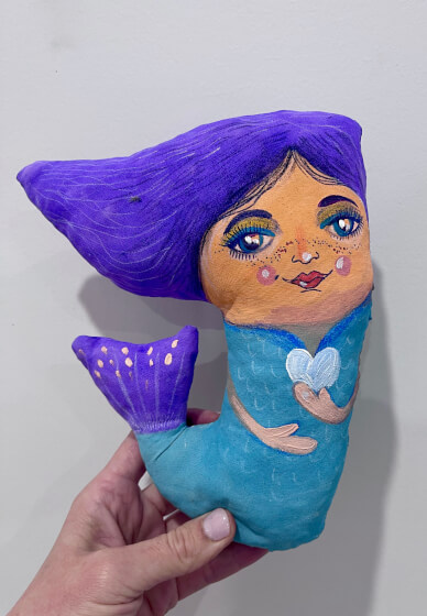 Mermaid. Toy Painting Class