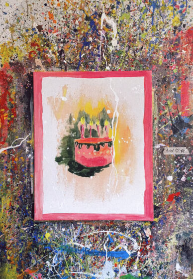 Messy Splatter Painting Experience