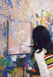 Messy Splatter Painting Experience