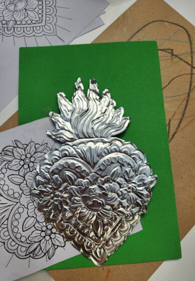 Metal Embossing Workshop (Repujado)