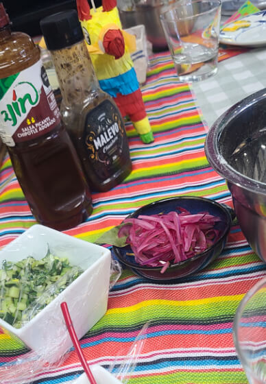 Mex-I-can Fiesta Cooking Class