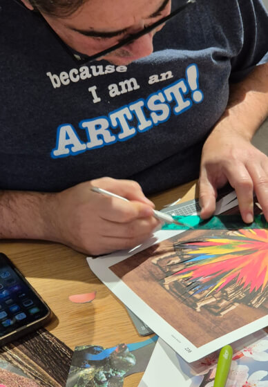 Mindful Collage Art Workshop