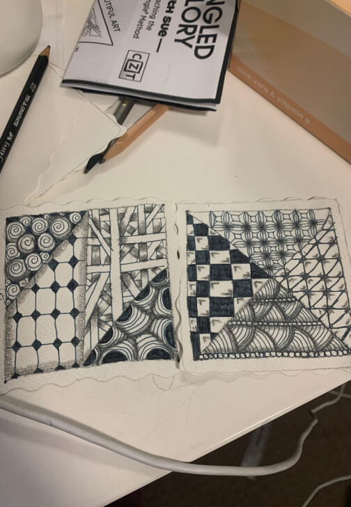 Mindful Drawing Workshop for Stress Relief