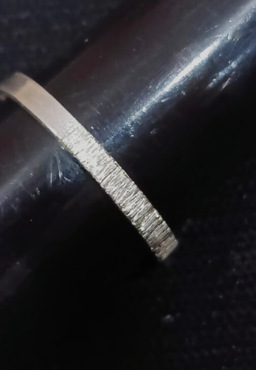 Mindful Hammered Silver Ring Workshop, Kid and Couple Friendly