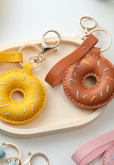 Mindful Leather Keychain and Tea Latte Art Design Workshop