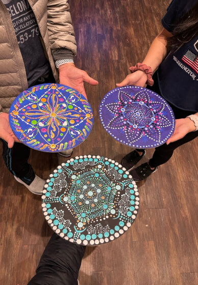Mindful Mandala Painting Class