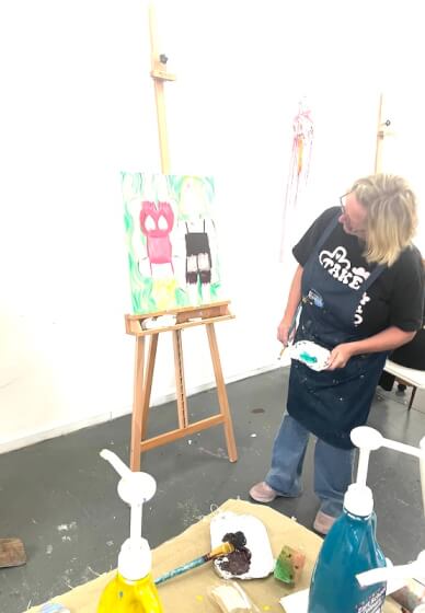Mindful Painting Class