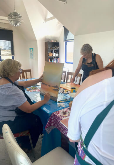 Mindful Painting Class
