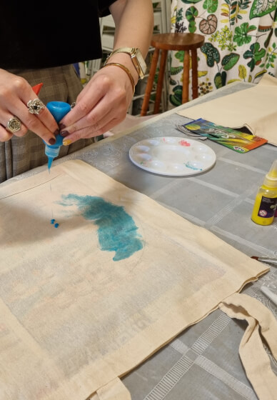 Mindful Tote Bag Painting Workshop