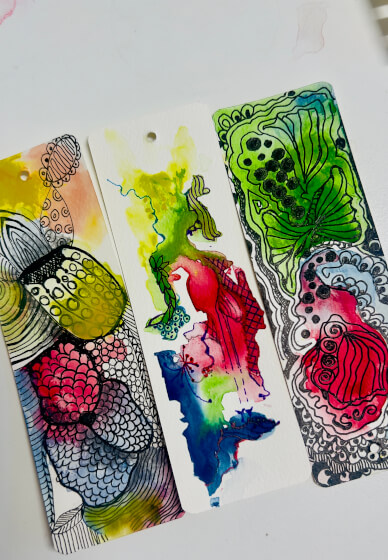 Mindful Watercolour and Zendoodle Workshop with Sound Healing