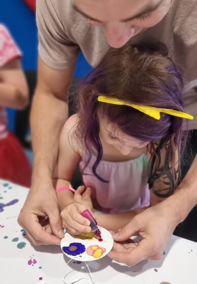 Mini and Me - Exploring Abstract Painting Workshop