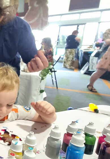 Mini and Me - Exploring Abstract Painting Workshop