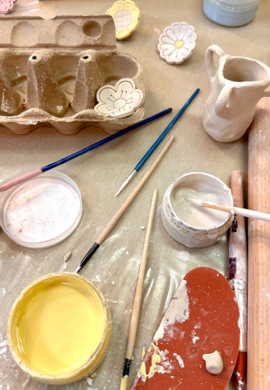 Mini Flower Pottery Workshop