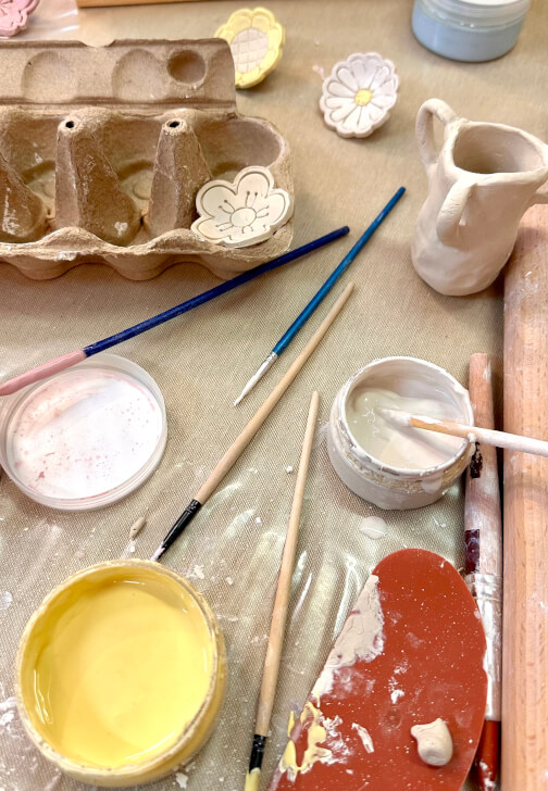 Mini Flower Pottery Workshop