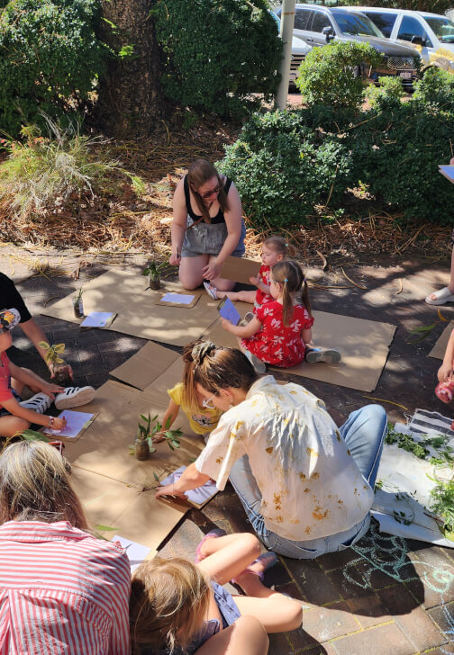 Mini Makers and Me Art Club for Kids and Caregivers