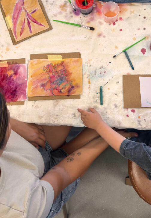 Mini Makers and Me Art Club for Kids and Caregivers