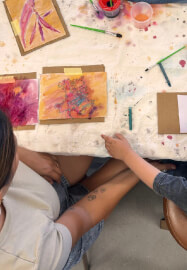 Mini Makers and Me Art Club for Kids and Caregivers