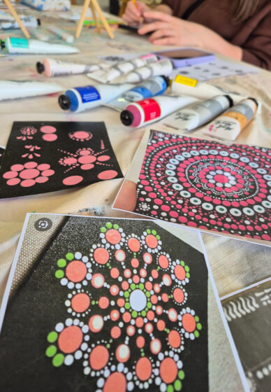 Mini Mandala Painting Workshop