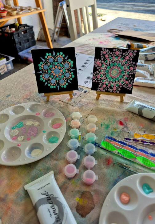 Mini Mandala Painting Workshop